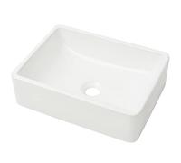 vidaXL Lavabo Céramique Lave-Mains Vasque Evier pour Salle de Bain Toilette