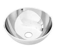 vidaXL Lavabo vasque à poser lave-mains 28 x 10 cm céramique argenté