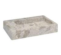 Lavabo Gris 58x39x10 cm Marbre