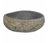 vidaXL Bassin Pierre de Rivière Gris clair (38-45 x 30-35 x 15 cm)