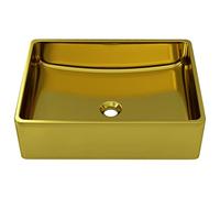 vidaXL Lavabo Lave-Mains Vasque à Poser Monter Salle de Bain Intérieur Salle d'Eau Cabine de Toilette Maison 41x30x12 cm Céramique