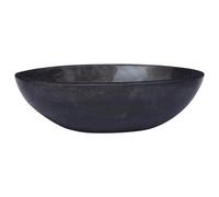 vidaXL Lavabo Noir 53x40x15 cm Marbre