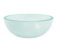 vidaXL Lavabo en verre trempé 30x12 cm dépoli