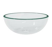 vidaXL Lavabo Verre trempé 30x12 cm Transparent