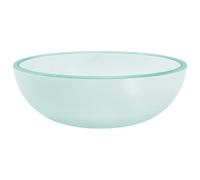 vidaXL Lavabo Verre trempé 35x12 cm Dépoli