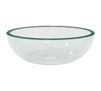 vidaXL Lavabo Verre trempé 35x12 cm Transparent