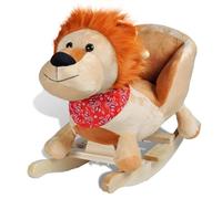 vidaXL Lion à Bascule pour Bébés Peluche Animaux Jeu Jouet d'Enfants Maison 80074
