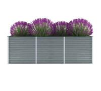 vidaXL Lit à sommier tapissier avec matelas Crème 200x200 cm Tissu