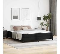 Vidaxl Lit Autre Noir 180 X 200 Cm Faux Cuir