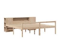 vidaXL Lit bibliothèque sans Matelas 180x200 cm Bois Massif de pin