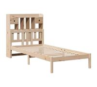Vidaxl Lit Bibliothèque Sans Matelas 75x190 Cm Bois De Pin Massif