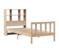 Vidaxl Lit Bibliothèque Sans Matelas 90x200 Cm Bois De Pin Massif
