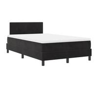 vidaXL Lit Box Spring avec Cadre en Velours 120X190 cm Petit Double, mobilier de Chambre Moderne, Finition Douce pour Un Sommeil stylé, Base Solide et Confortable avec protège-Matelas