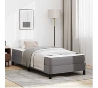vidaXL Lit confortable avec un matelas de soutien pour un bon sommeil, meuble moderne pour la chambre à coucher 3398601