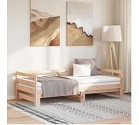 vidaXL Lit coulissant – Lit de jour / canapé-lit 80x200 cm Bois sans matelas 814694