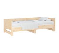 vidaXL Lit Coulissant sans Matelas Bois de pin Solide 2X(80x200) cm
