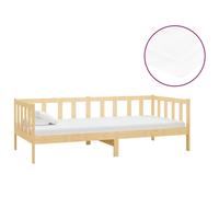 vidaXL Lit de jour avec matelas 90x200 cm pin massif