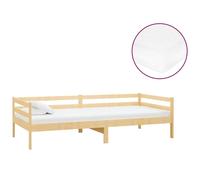 vidaXL Lit de jour avec matelas 90x200 cm pin massif