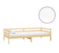 vidaXL Lit de jour avec matelas 90x200 cm pin massif