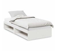 Lit de jour avec matelas blanc 90x200 cm bois de pin massif canapé-lit vidaXL