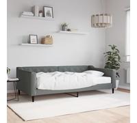 vidaXL Lit de repos Canapé‑lit Taupe 80x200 cm Tissu Confortable