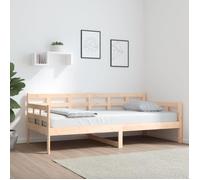 vidaXL Lit de jour Bois massif de pin 90x190 cm 820367