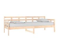 vidaXL Lit de Jour Canapé-lit Cadre de Lit d'Invité Lit d'Appoint Canapé de Salon Chambre à Coucher Intérieur Bois Massif de Pin 80x200 cm