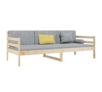 vidaXL Lit de jour canapé‑lit 80x200 cm bois de pin massif