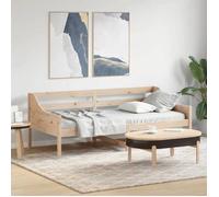 vidaXL Lit de jour / Canapé-lit moderne Bois de pin massif 80x200 cm