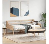 vidaXL Slaapbank zonder matras 90x190 cm massief grenenhout842838 Marron G