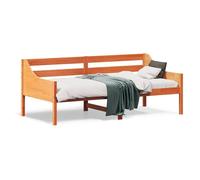 vidaXL Lit de Jour, Canapé-lit, Lit d'Invité, Meuble de Salon Chambre à Coucher Salle de Séjour, Moderne, Cire Marron 90x190 842841