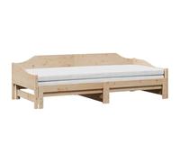 vidaXL Lit de jour avec lit gigogne 90x190 cm