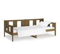 vidaXL Slaapbank massief grenenhout honingbruin 90x190 cm820280 Marron G