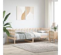 Vidaxl Lit De Jour Sans Matelas 80x200 Cm Bois De Pin Massif Marron