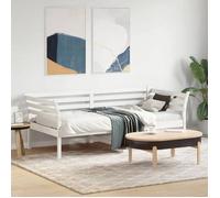vidaXL Lit de jour / Canapé-lit 842879 – Moderne, Blanc, 90x190 cm