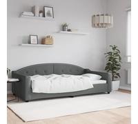 Lit de repos crème 80x200 cm tissu canapé-lit canapé-lit confortable vidaXL