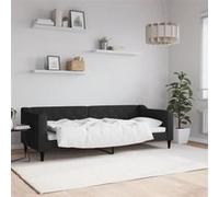 Lit de repos taupe 80x200 cm tissu canapé-lit canapé-lit confortable vidaXL