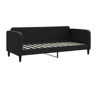 vidaXL Lit de Repos Noir 80x200 cm Tissu, canapé-lit, canapé-lit Confortable, canapé-lit en Tissu, lit d'appoint, canapé-lit Simple
