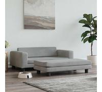 Vidaxl Lit De Repos Noir 80x200 Cm Tissu Noir