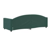 vidaXL Lit de repos sans matelas vert foncé 80x200 cm velours