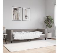 vidaXL Lit de repos taupe 80x200 cm tissu