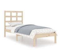 vidaXL Lit en bois massif 90x200 cm