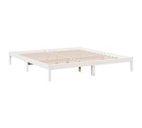 vidaXL Cadre de lit 852427 extra long 200x220 cm en pin massif sans matelas