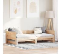 Vidaxl Lit Escamotable 90x200 Cm Bois Massif Pin