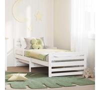 Vidaxl Lit Extensible Pour Enfants Other Blanc 80 X 130 / 165 / 200 Cm