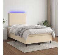 vidaXL Lit haut cire marron 90x200 cm bois de pin massif