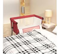 vidaXL Lit pour Bébé avec Matelas, Berceau Cododo avec Hauteur Réglable, Lit d'Enfant, Lit d'Appoint Chambre à Coucher, 10299