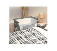 vidaXL Lit pour Bébé avec Matelas, Berceau Cododo avec Hauteur Réglable, Lit d'Enfant, Lit d'Appoint Chambre à Coucher, 10290