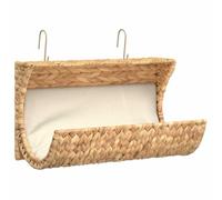Lit pour chats - vidaXL - Jacinthe d'eau - 37 x 20 x 20 cm - Marron - Intérieur
