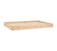 Vidaxl Lit Pour Chien 101,5x74x9 Cm Bois De Pin Solide